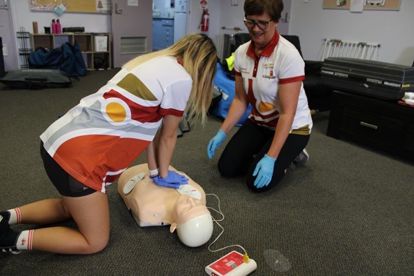 Shire staff upskill with St John - Kambalda Rec First Aid October 2021 04