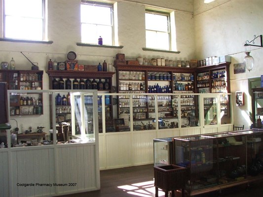 Coolgardie - Coolgardie Pharmacy Museum