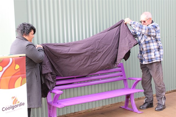 Purple Bench unveiling - IMG_6684