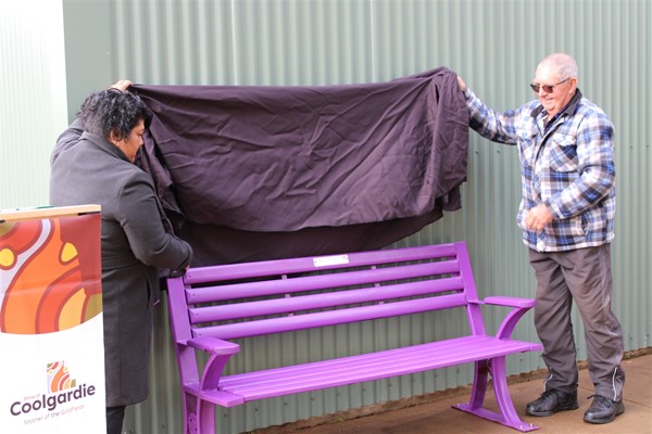 Purple Bench unveiling - IMG_6685