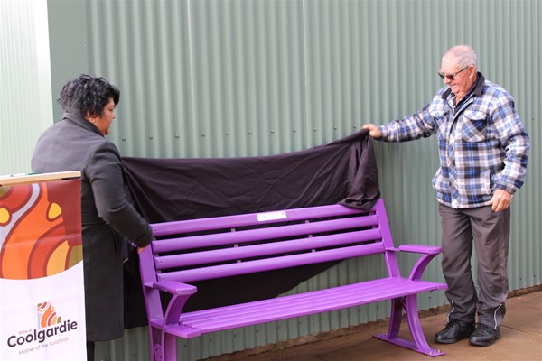 Purple Bench unveiling - IMG_6687