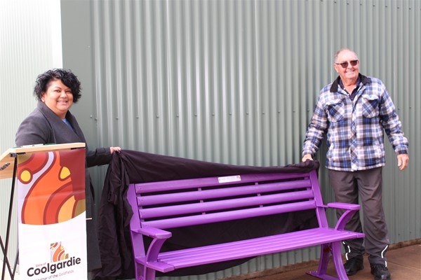Purple Bench unveiling - IMG_6690