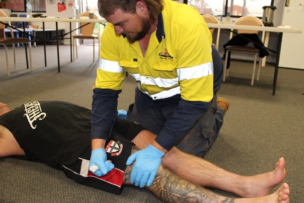 Shire staff upskill with St John - Kambalda Rec First Aid October 2021 07