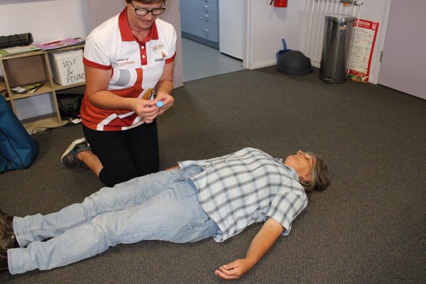 Shire staff upskill with St John - Kambalda Rec First Aid October 2021 10
