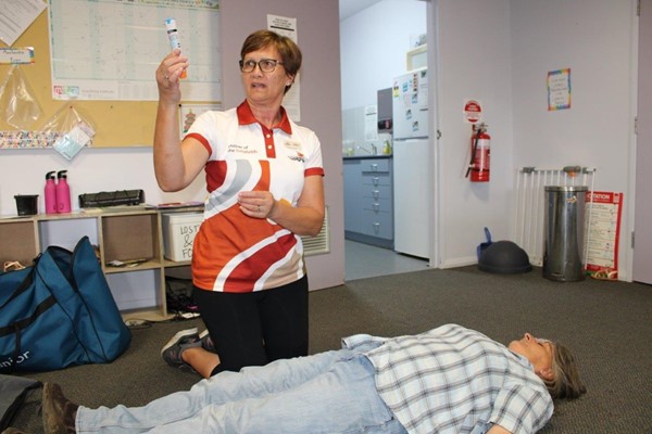 Shire staff upskill with St John - Kambalda Rec First Aid October 2021 11