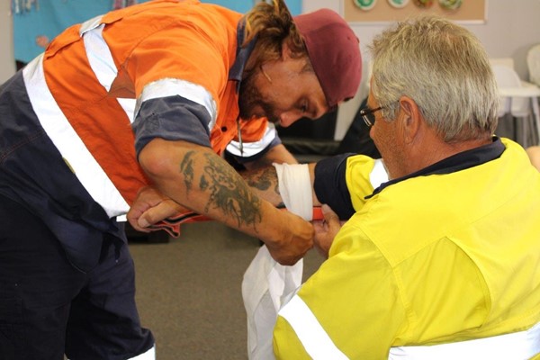 Shire staff upskill with St John - Kambalda Rec First Aid October 2021 18
