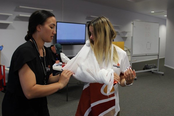 Shire staff upskill with St John - Kambalda Rec First Aid October 2021 22