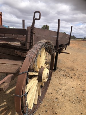 Ben Prior Park Projects Page - Old Wagon before restoration