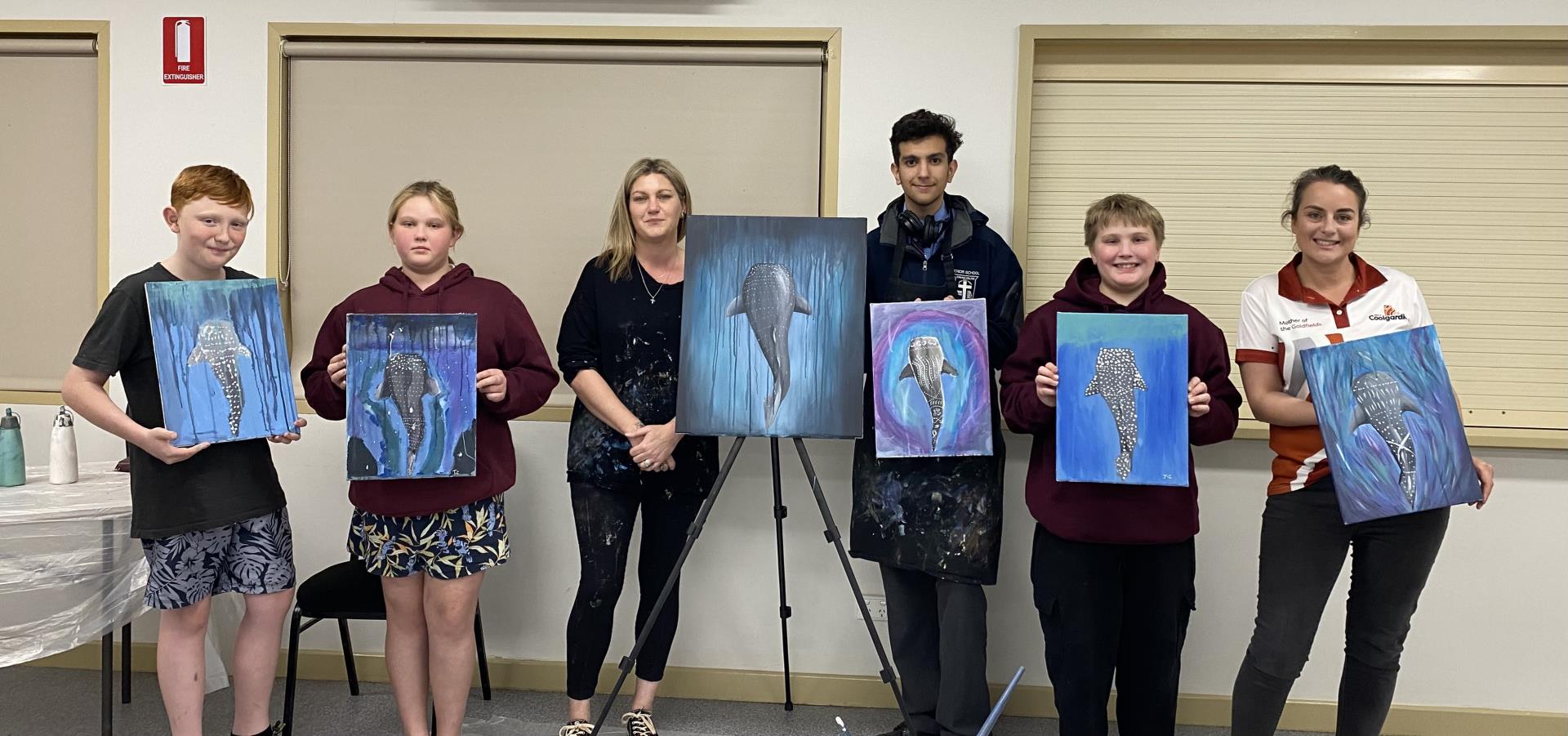 Coolgardie Youth Embrace Creativity at Next Gen Art Workshop
