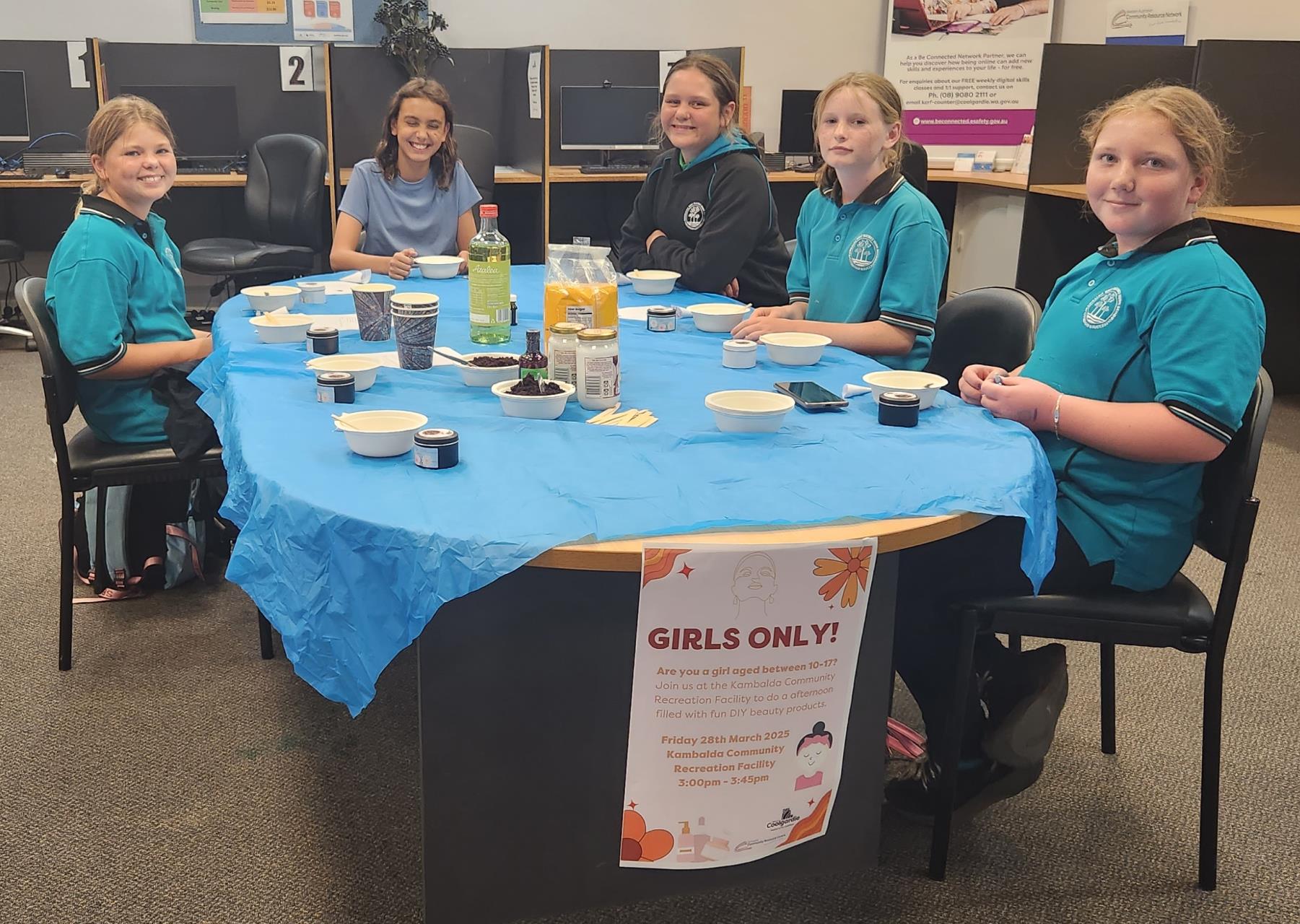 Girls-Only Event, A Day of Creativity and Self-Care