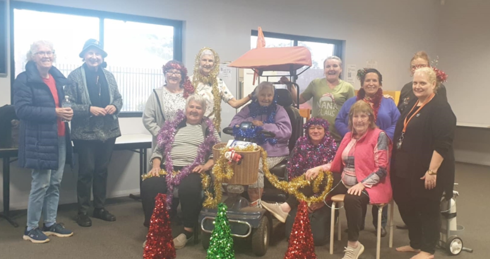 Christmas in July Brings Festive Cheer to Seniors Dance Fit Class