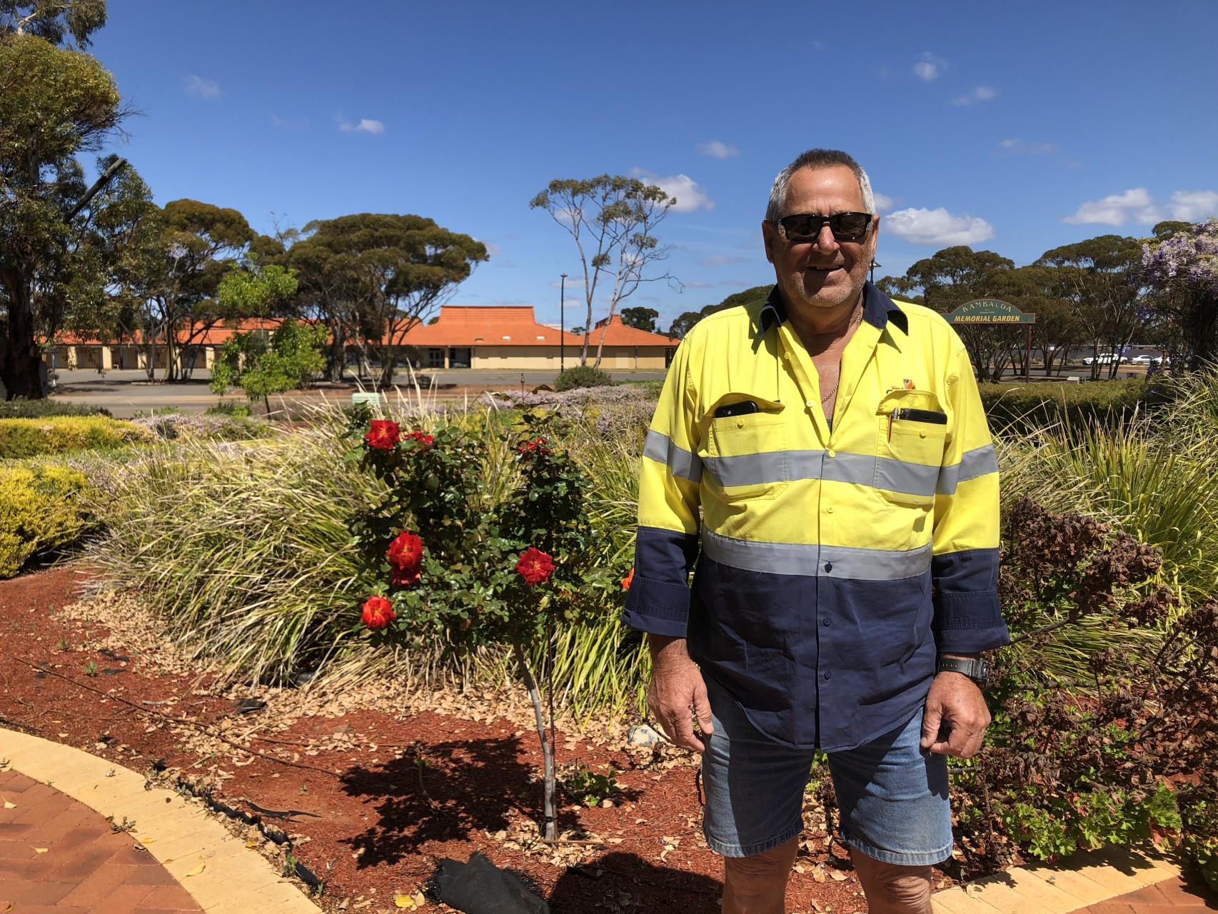 Congratulations Stephen (Slippery) on five years service with the Shire!