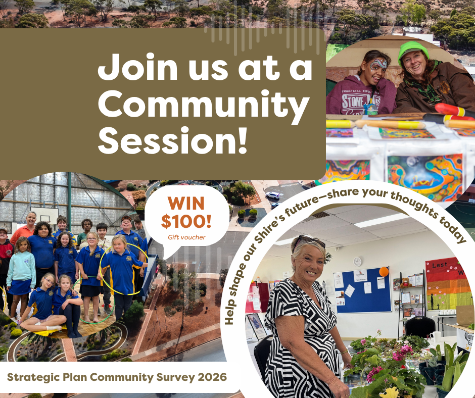 Coolgardie Community Session - Strategic Plan Community Survey