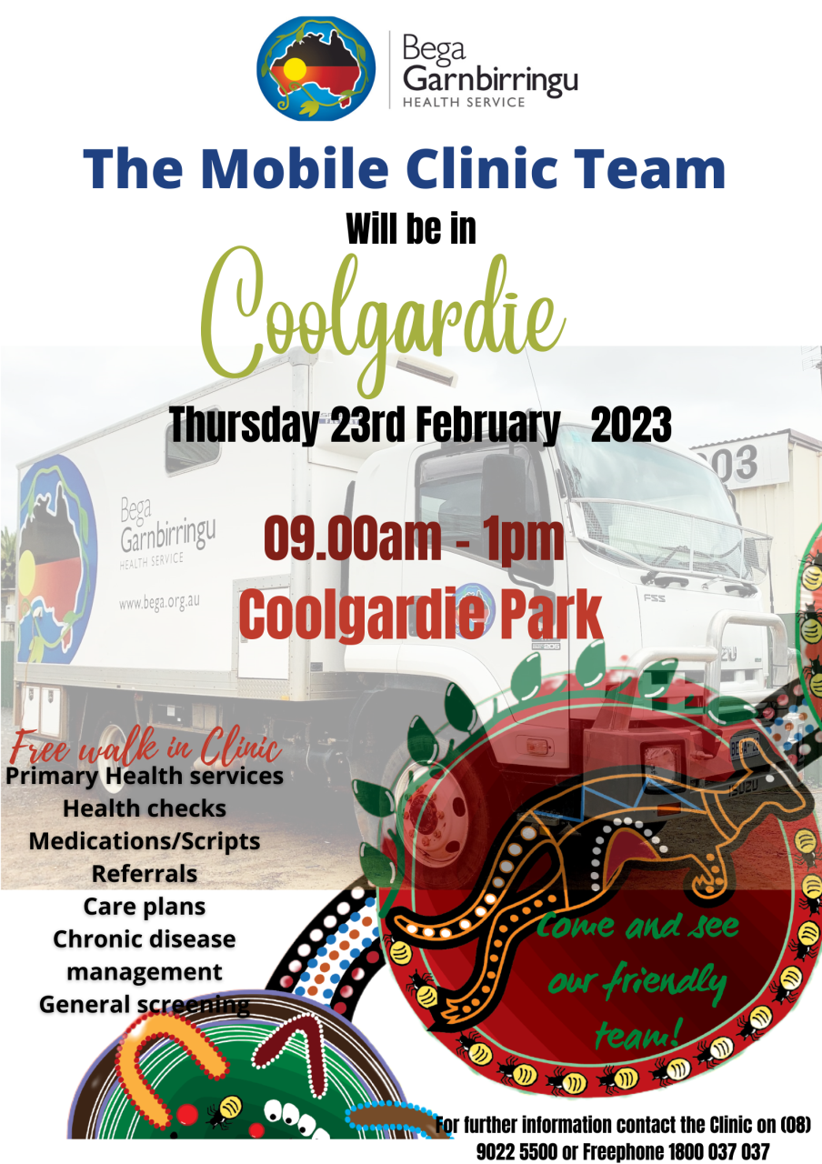 Coolgardie Bega Mobile Clinic