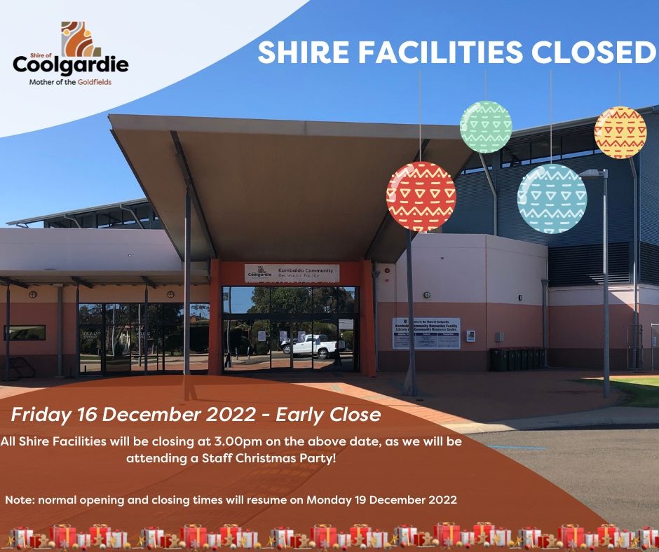 Shire Facility Closure