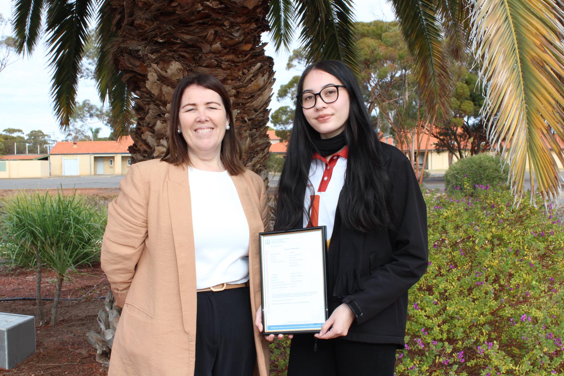 Student jumps leaps and bounds at the Shire of Coolgardie