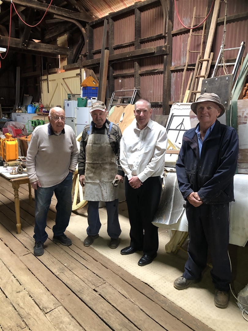 CEO with Mens Shed