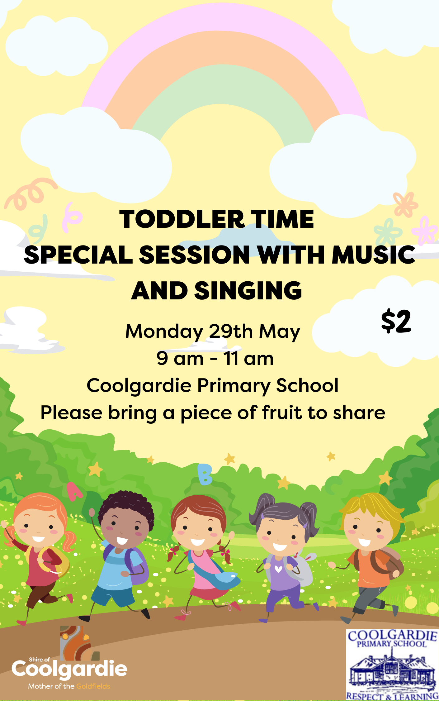 Toddler Time - Special Session with Music and Singing